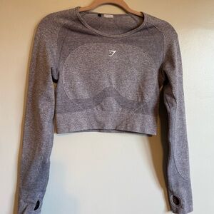 Gymshark Long Sleeve Crop Top